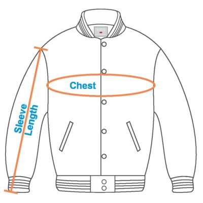 Varsity Jacket Measuring Guide
