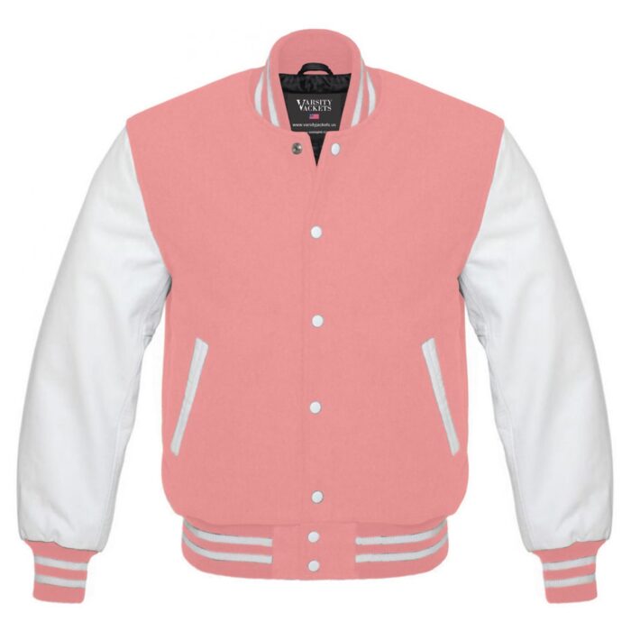 Light Pink Varsity Jacket