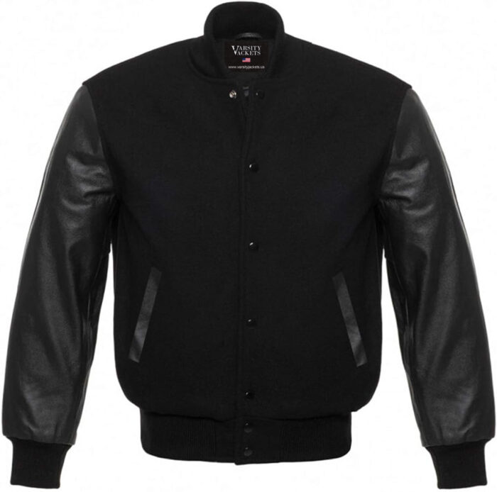 Black Women's Varsity Jacket