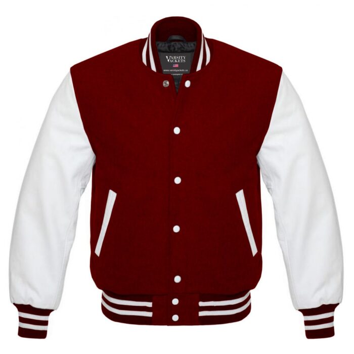 Maroon Letterman Jacket