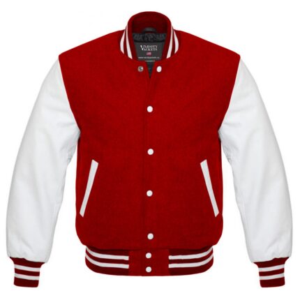 Red Letterman Jacket