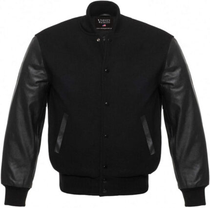 Black Varsity Jacket Kids