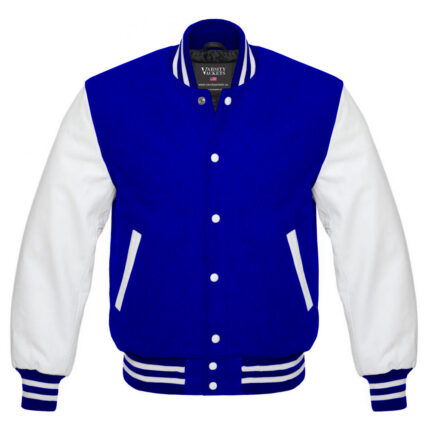 Blue Varsity Jacket Women