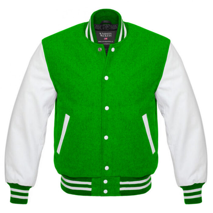 Women's Varsity Jacket Green