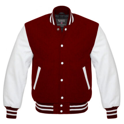 Maroon Varsity Jacket Kids