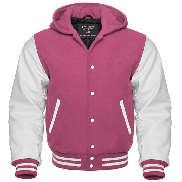 Women's Light Pink Varsity Hoodie