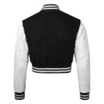 Crop Varsity Jacket Women's Back