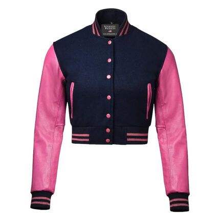 Varsity Jacket Women Crop